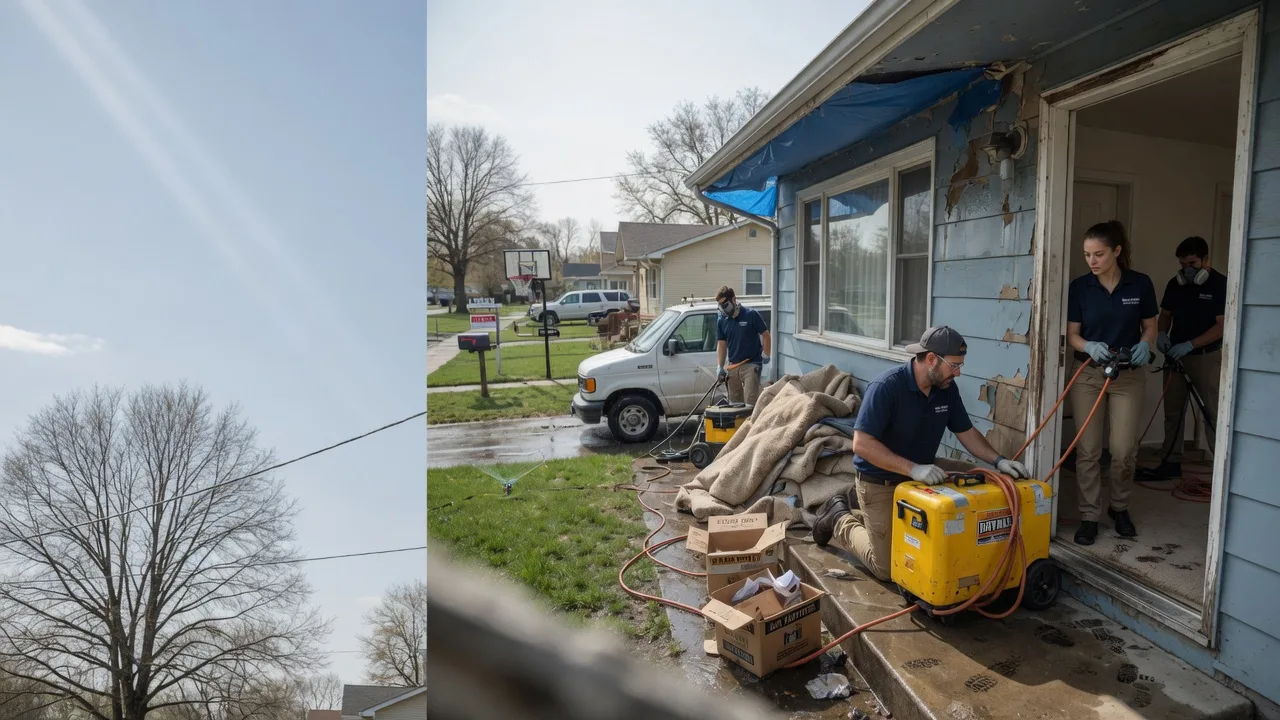 Basement Flood Cleanup in Lacona, IA near me